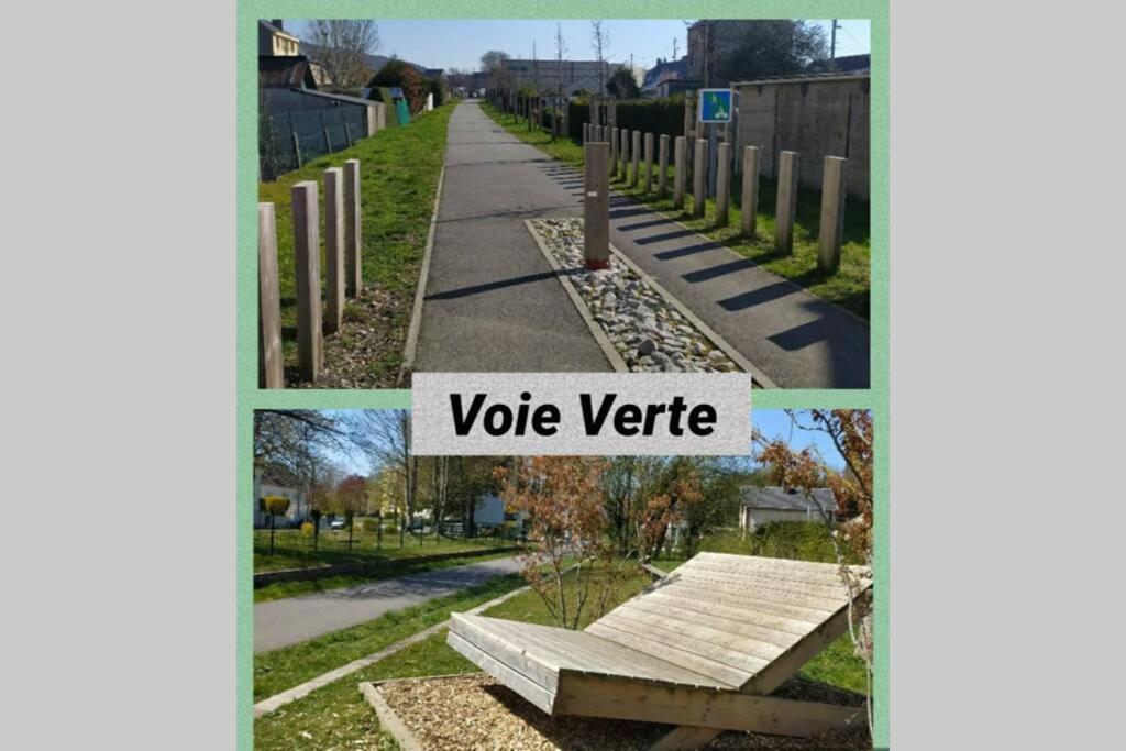 Le Nid Colas cour au sud vélos a dispo Fécamp Extérieur photo