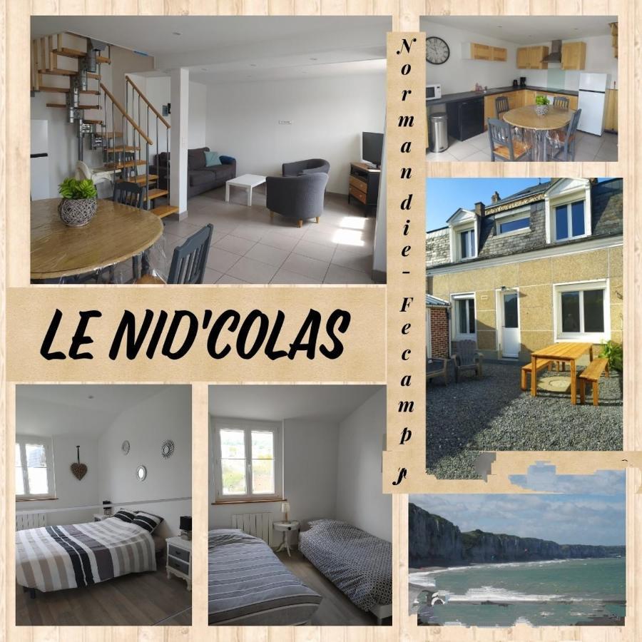 Le Nid Colas cour au sud vélos a dispo Fécamp Extérieur photo